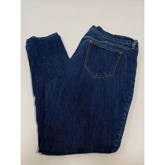 Old Navy The Sweetheart Women's Denim Jeans Skinny Mid Rise Blue Size 16R - Picture 2 of 7